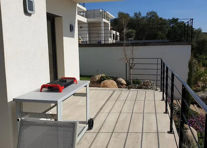 Le Figuier 6 Pers Piscine Chauffée 2 Min En Voiture Sainte-Lucie-de-Porto-Vecchio